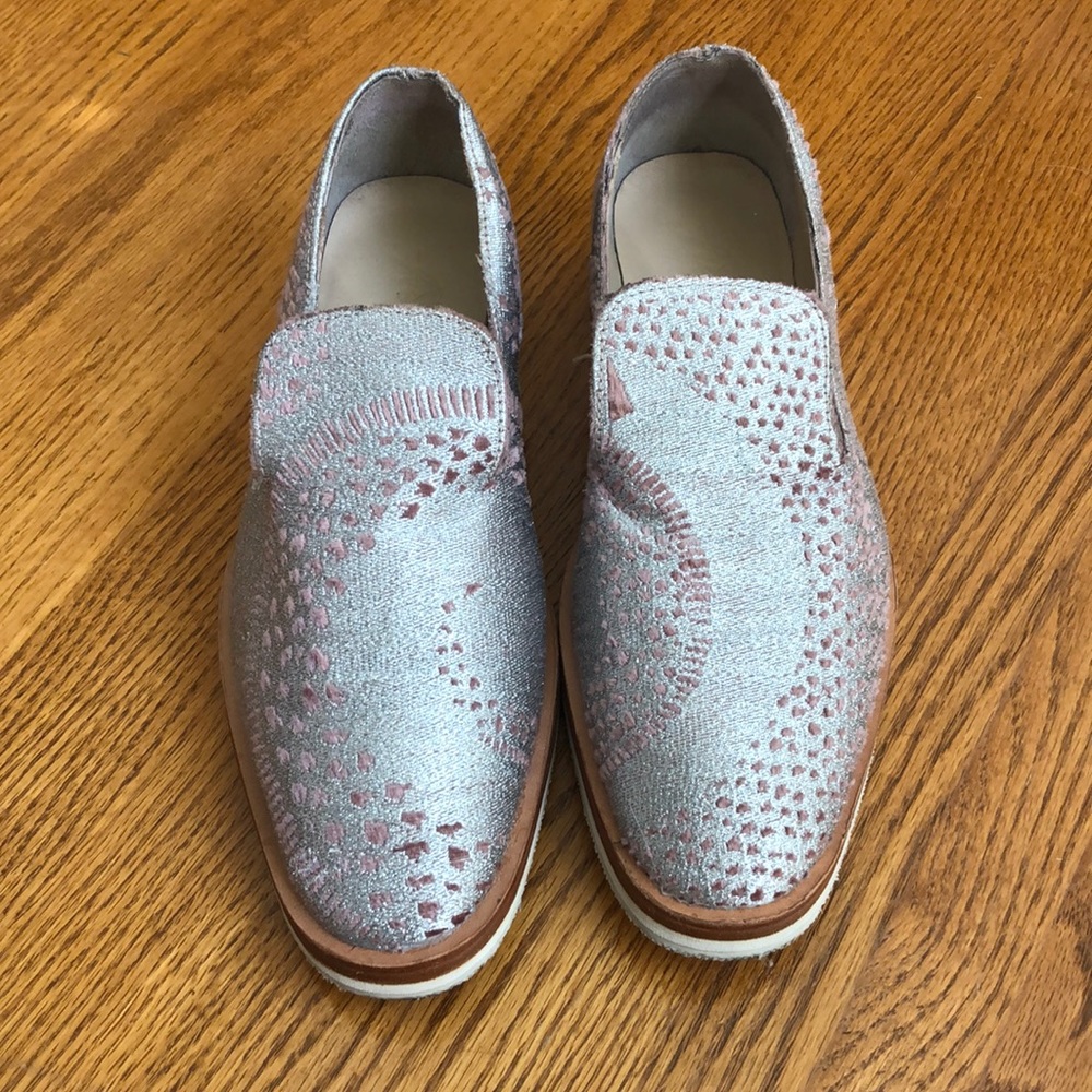 Free People Snake Eyes loafers